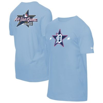 New Era Mens MLB Light Detroit Tigers 2025 MLB AllStar Game Workout TShirt