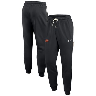 Men's NCAA Nike Oklahoma State Cowboys 2025 Sideline Standard Issue Dri-FIT Taper Sweatpants