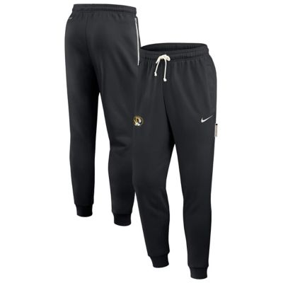 Men's NCAA Nike Missouri Tigers 2025 Sideline Standard Issue Dri-FIT Taper Sweatpants, Black, XL