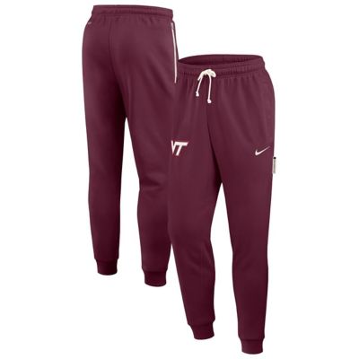 Men's NCAA Nike Virginia Tech Hokies 2025 Sideline Standard Issue Dri-FIT Taper Sweatpants, 3XL