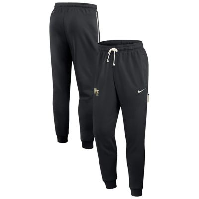Men's NCAA Nike Wake Forest Demon Deacons 2025 Sideline Standard Issue Dri-FIT Taper Sweatpants