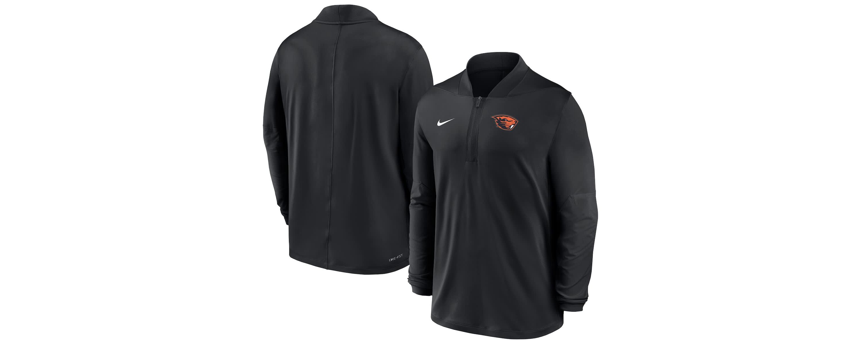 NCAA Nike Oregon State Beavers Dri-FIT Half-Zip Pullover