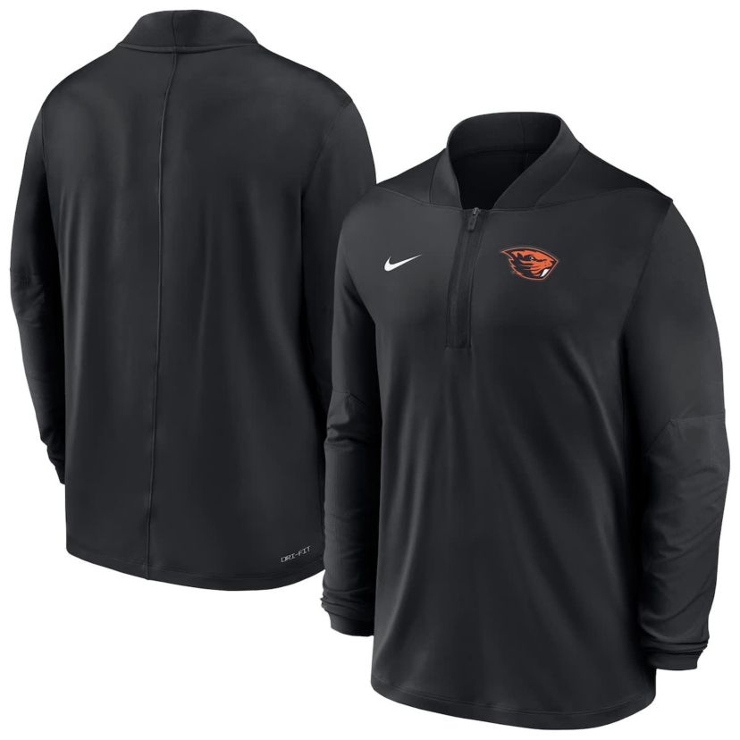 NCAA Nike Oregon State Beavers Dri-FIT Half-Zip Pullover