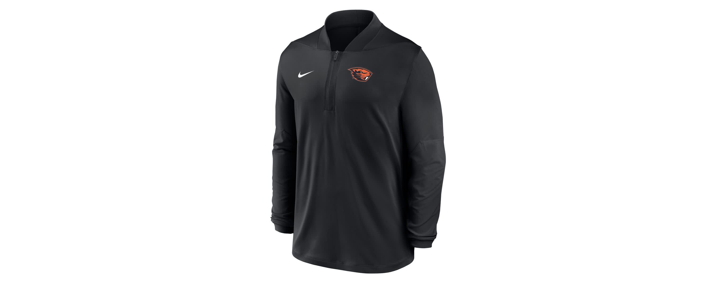 NCAA Nike Oregon State Beavers Dri-FIT Half-Zip Pullover
