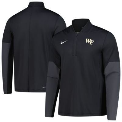 Men's NCAA Nike Wake Forest Demon Deacons Dri-FIT Half-Zip Pullover