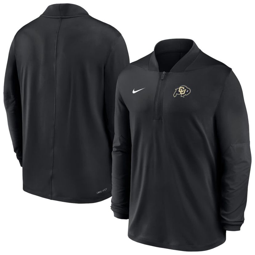 NCAA Nike Colorado Buffaloes Dri-FIT Half-Zip Pullover