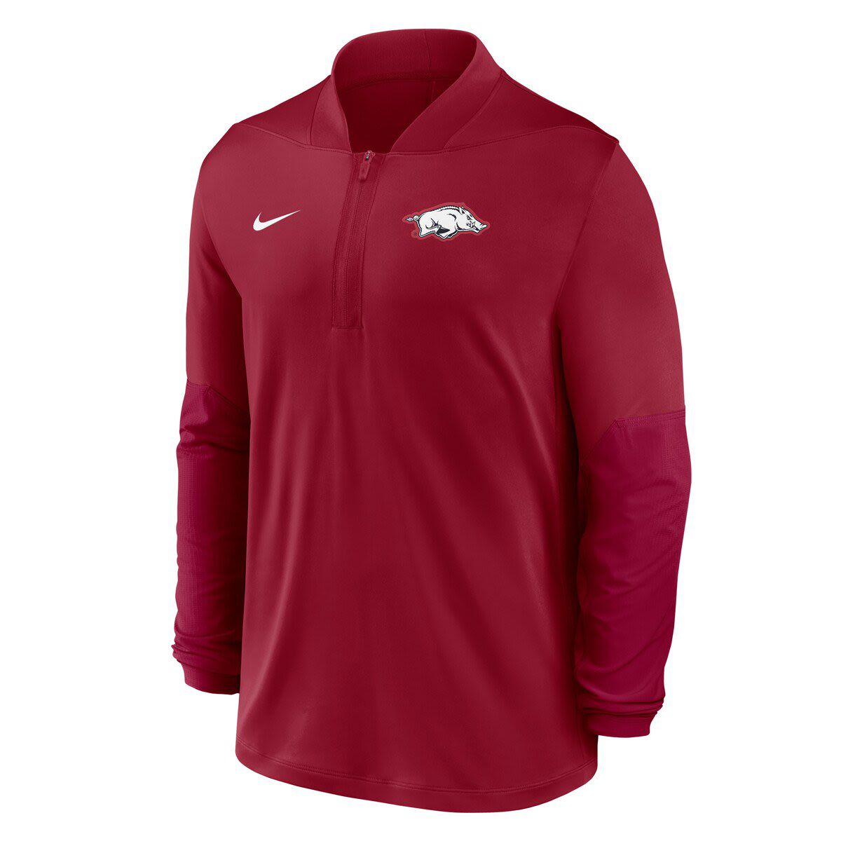 NCAA Nike Arkansas Razorbacks Dri-FIT Half-Zip Pullover