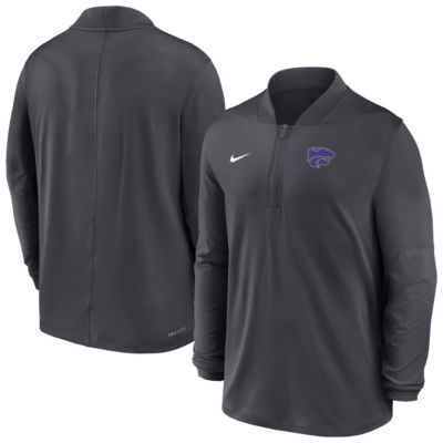 Men's NCAA Nike Kansas State Wildcats Dri-FIT Half-Zip Pullover, Medium