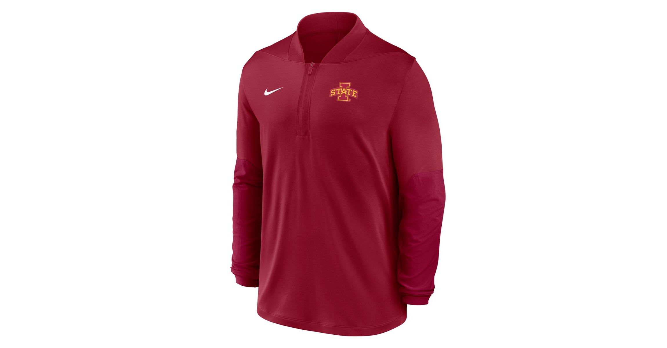 NCAA Nike Iowa State Cyclones Dri-FIT Half-Zip Pullover