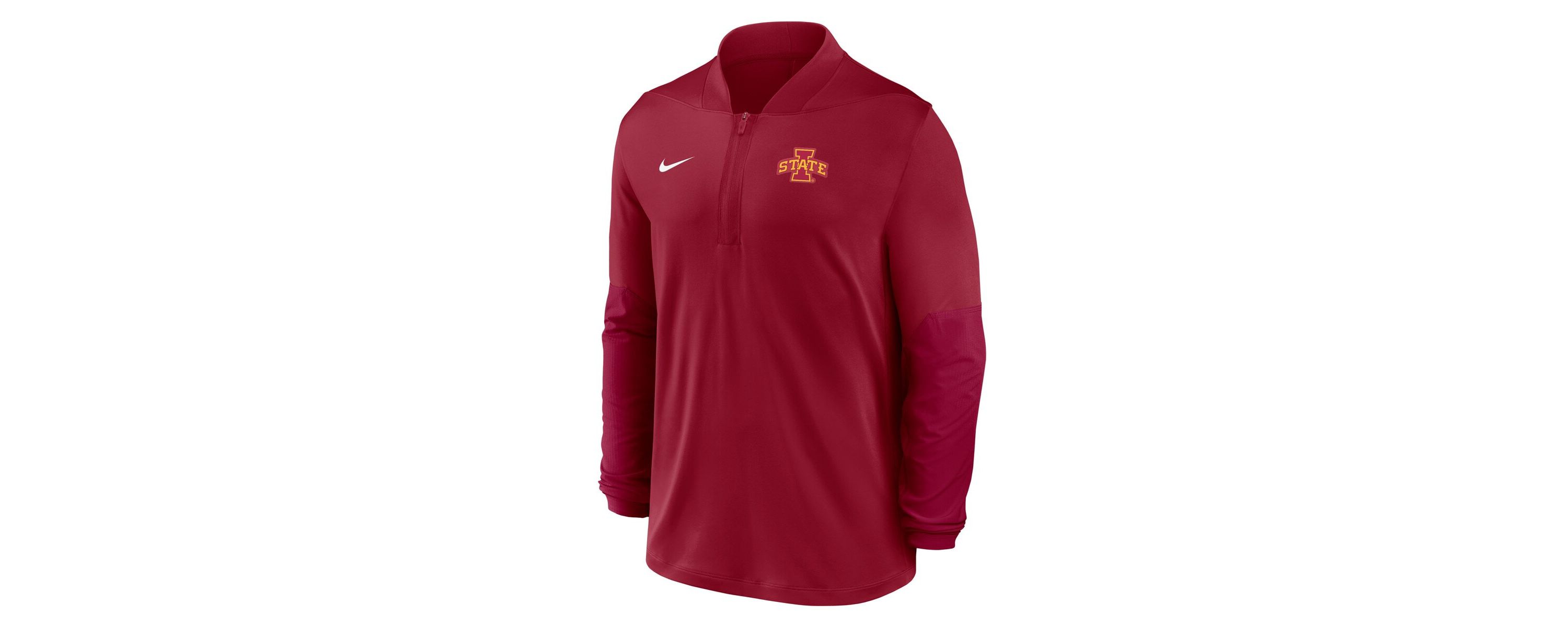 NCAA Nike Iowa State Cyclones Dri-FIT Half-Zip Pullover
