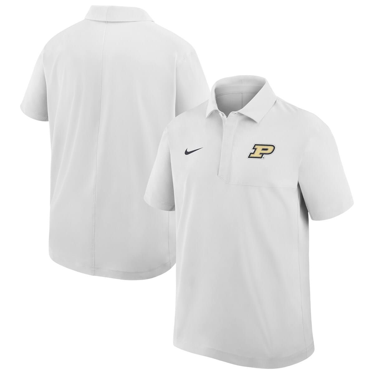 NCAA Nike Purdue Boilermakers Woven Polo