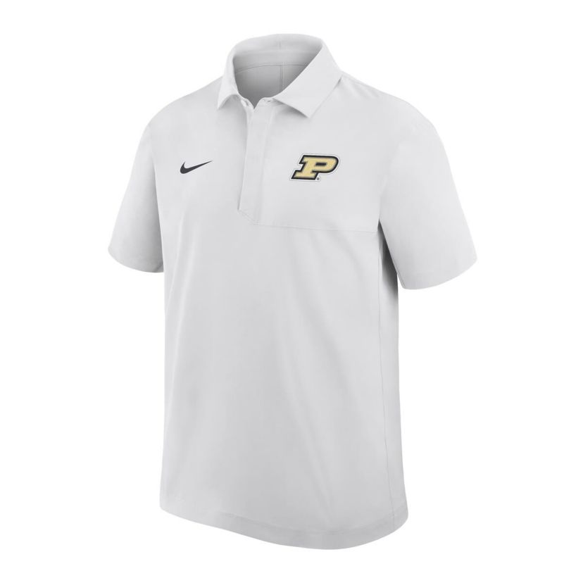 NCAA Nike Purdue Boilermakers Woven Polo
