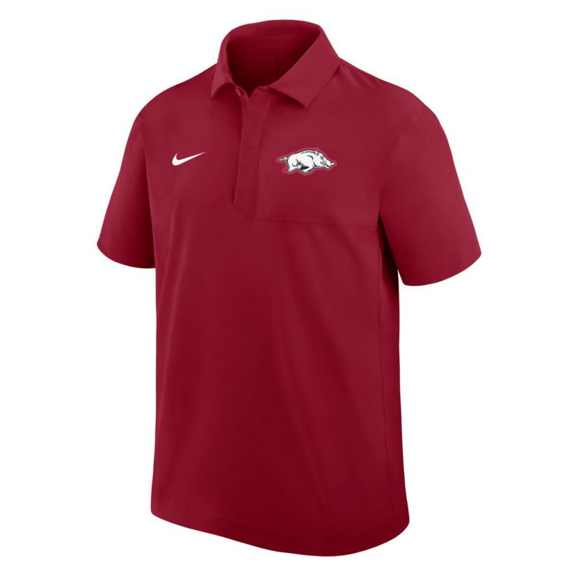 NCAA Nike Arkansas Razorbacks Woven Polo