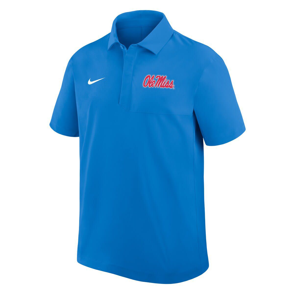 NCAA Nike Powder Ole Miss Rebels Woven Polo