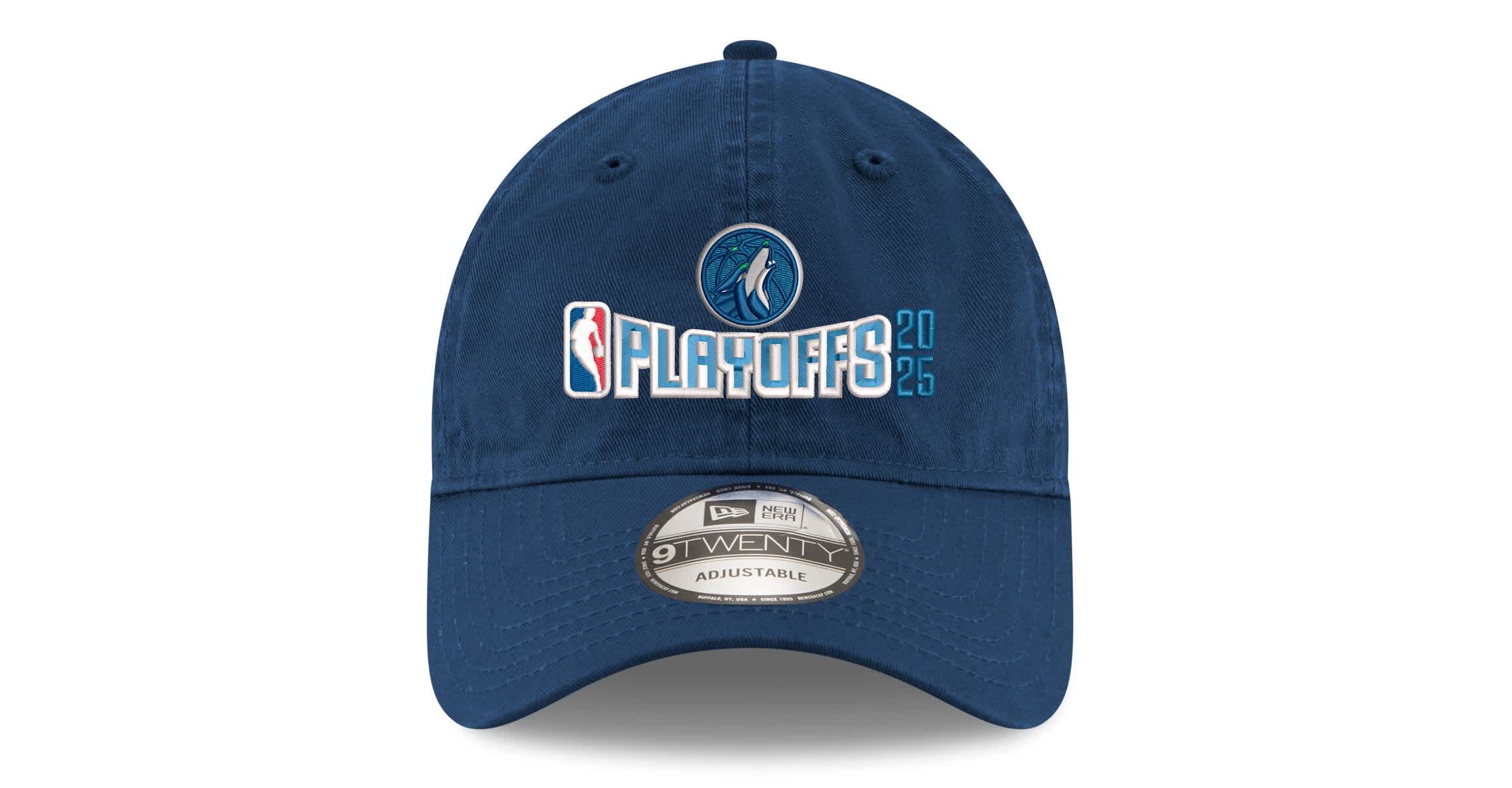 NBA Minnesota Timberwolves 2025 NBA Playoffs 9TWENTY Adjustable Hat