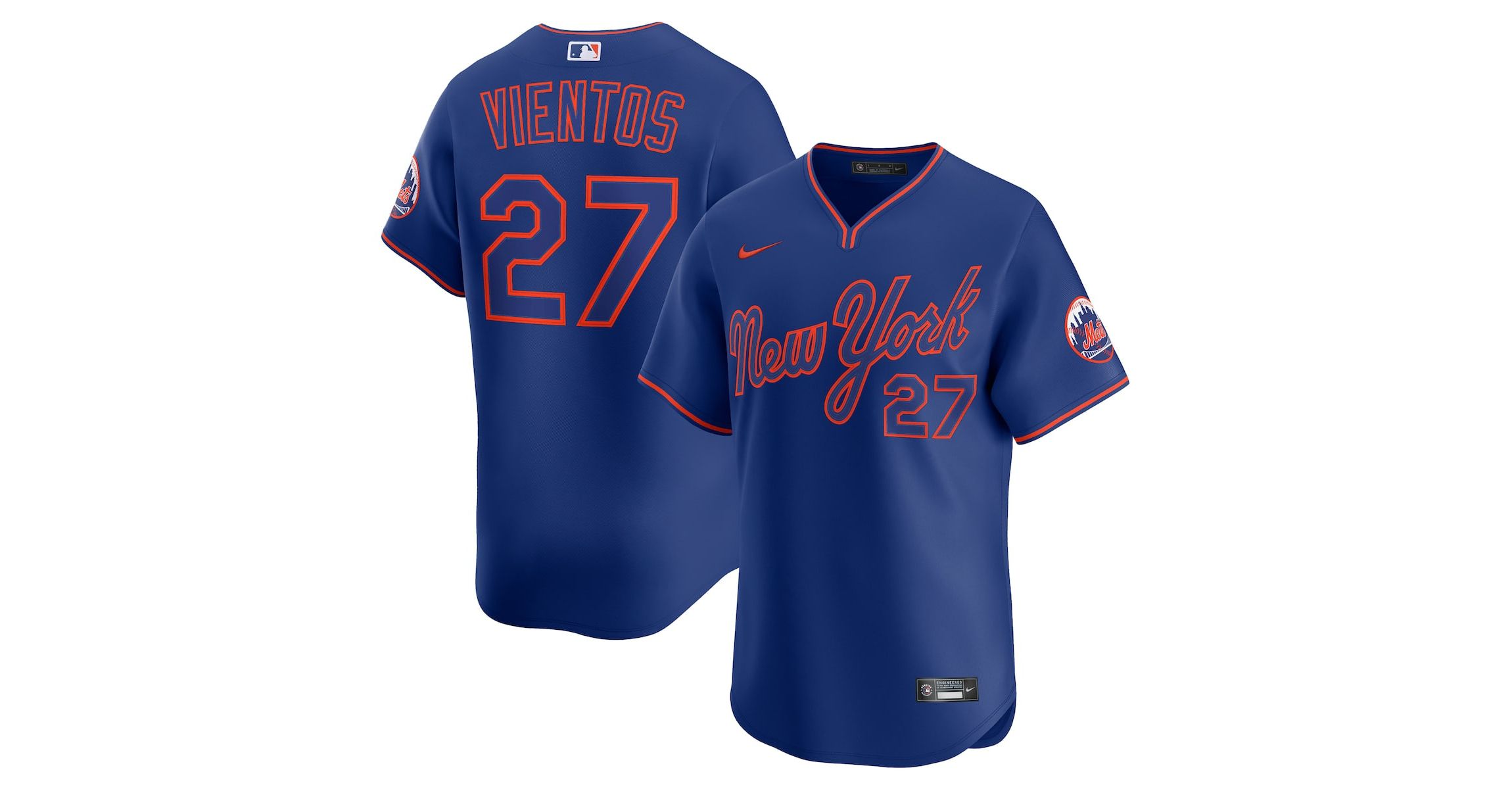 MLB Nike Mark Vientos New York Mets Alternate Limited Player Jersey