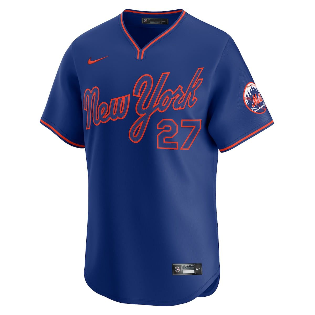 MLB Nike Mark Vientos New York Mets Alternate Limited Player Jersey