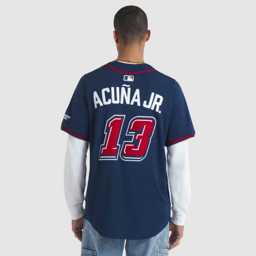 MLB Nike Ronald Acuna Jr. Atlanta Braves 2025 MLB Speedway Classic Alternate Limited Player Jersey
