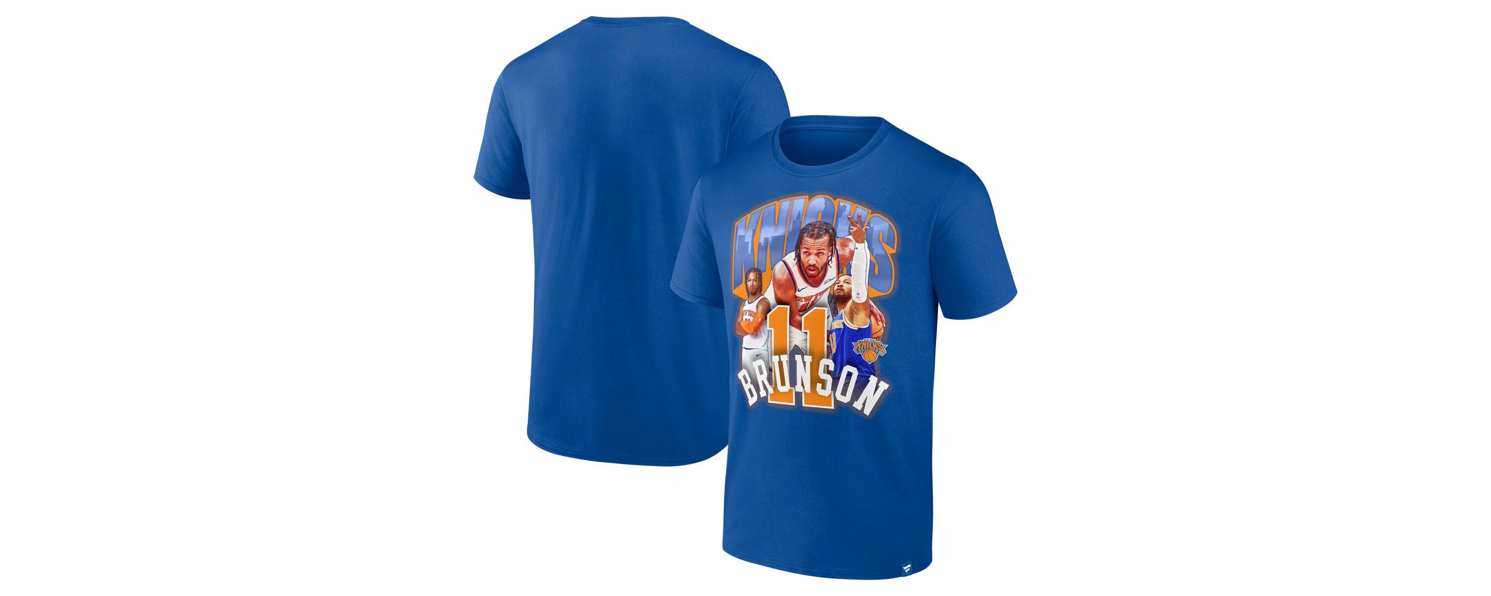 NBA Fanatics Jalen Brunson New York Knicks Notorious 4.0 T-Shirt