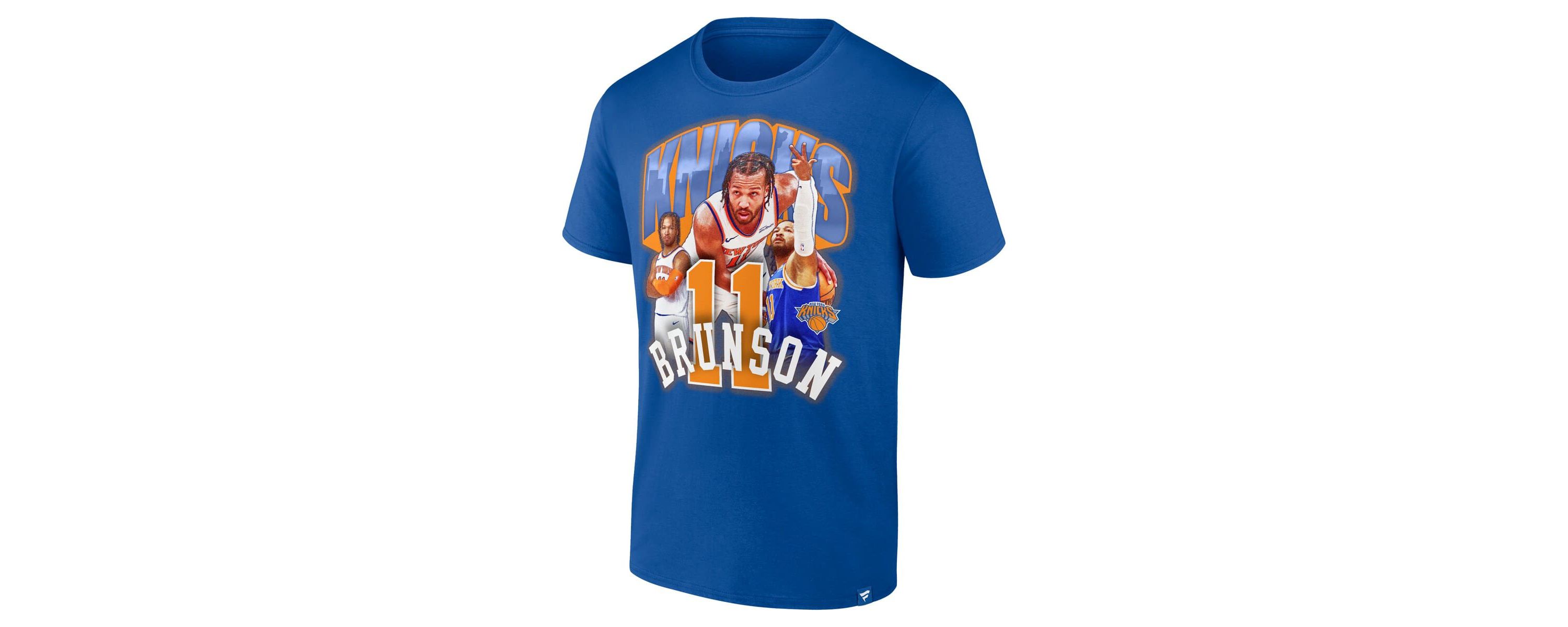 NBA Fanatics Jalen Brunson New York Knicks Notorious 4.0 T-Shirt