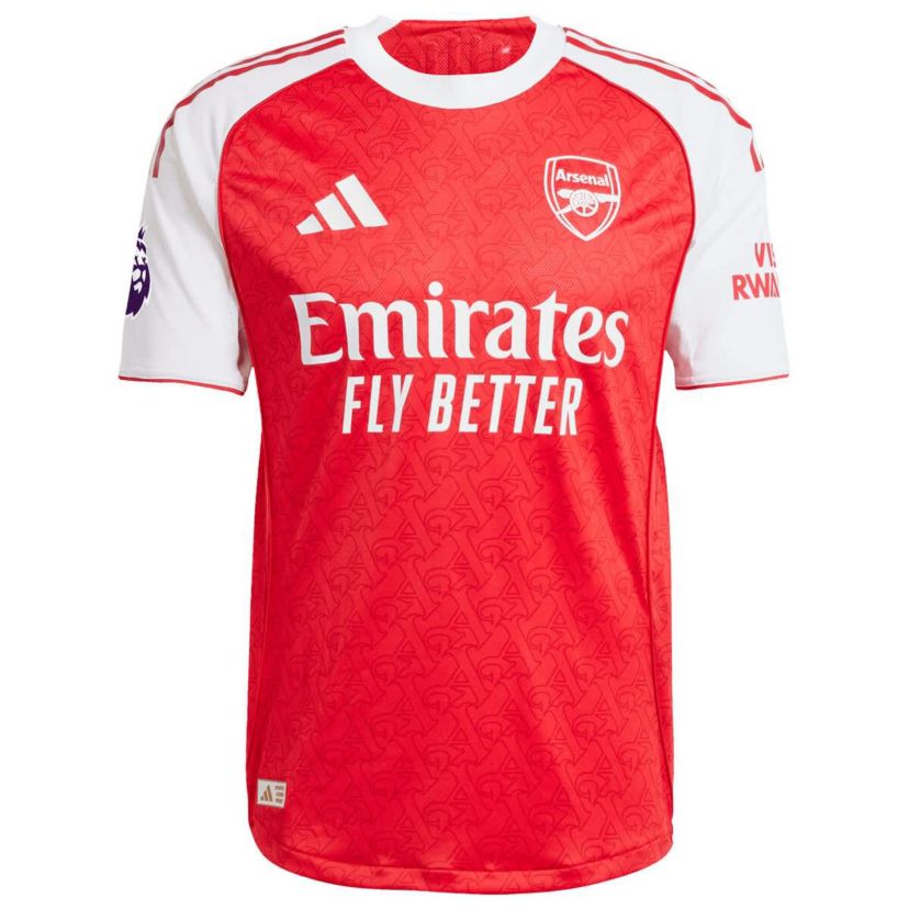 International Clubs Martin Ødegaard Arsenal 2025/26 Home Authentic Player Jersey