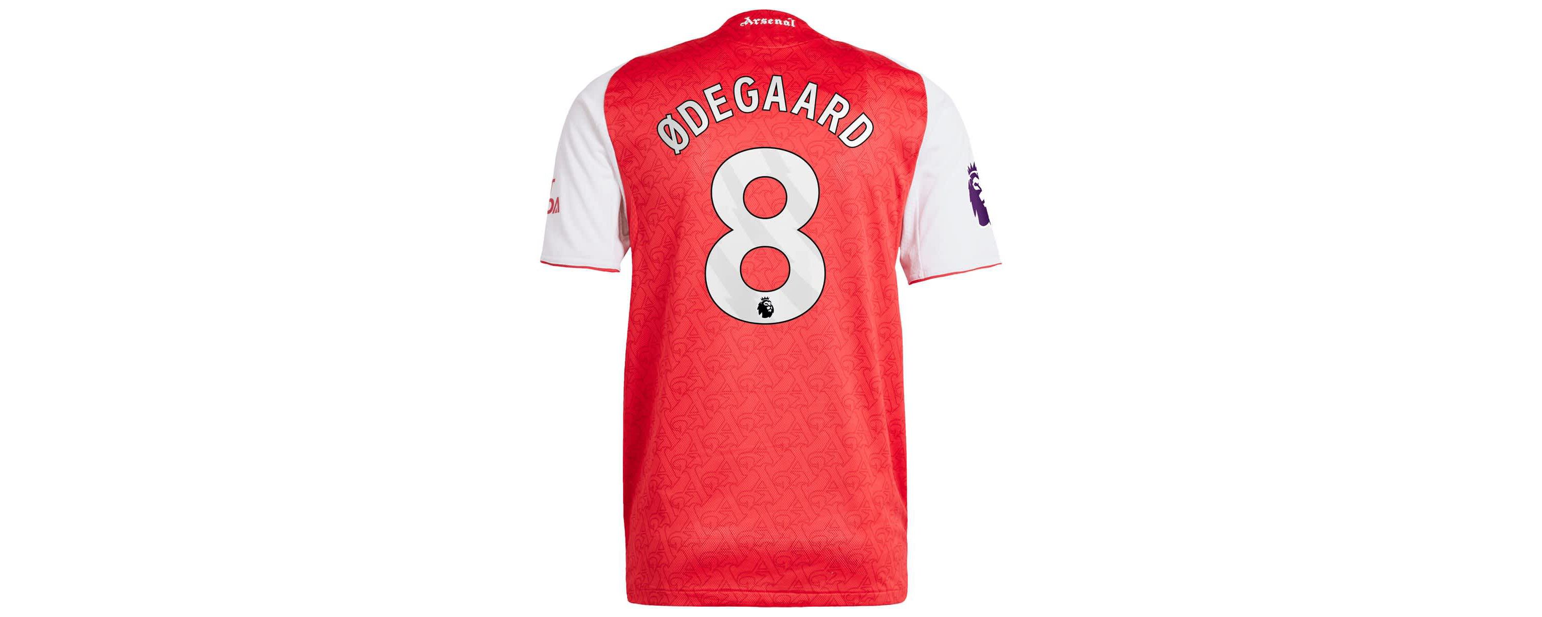 International Clubs Martin Ødegaard Arsenal 2025/26 Home Authentic Player Jersey