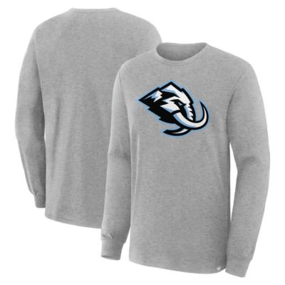Men's NHL Fanatics Utah Mammoth Primary Logo Legacy Long Sleeve T-Shirt, Gray, 2XL