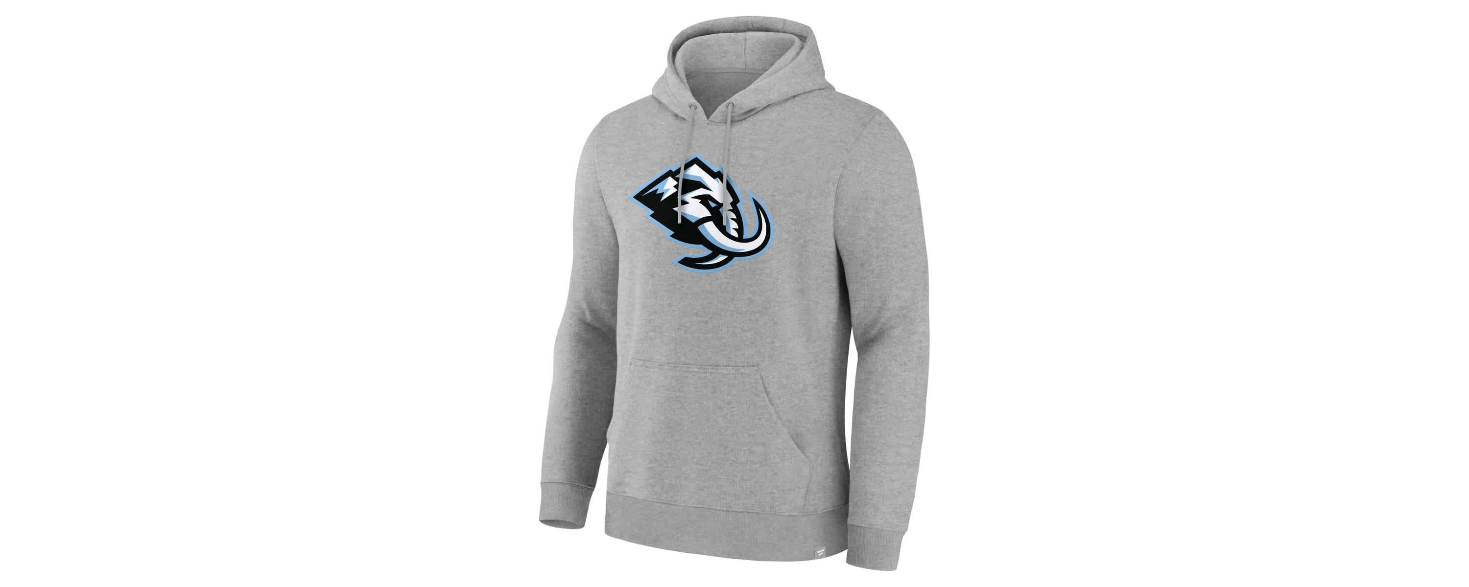 NHL Fanatics Utah Mammoth Primary Logo Legacy Fleece Pullover Hoodie