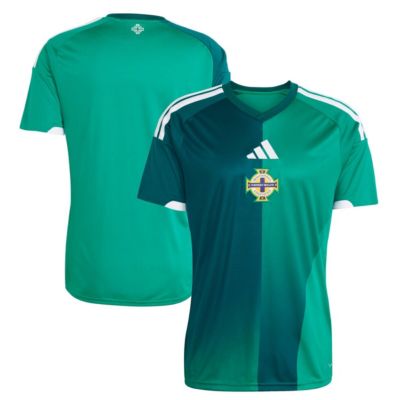 adidas Men's Soccer National Teams Northern Ireland National Team FIFA x World Cup 2026 Home Replica Jersey, Green, Medium
