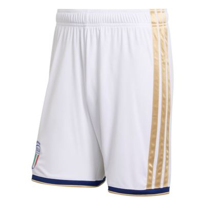 adidas Men's Soccer National Teams Italy National Team FIFA x World Cup 2026 Replica Shorts, White, 2XL
