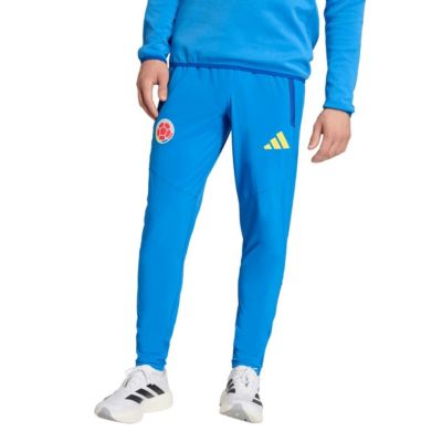 adidas Men's Soccer National Teams Colombia National Team FIFA x World Cup 2026 Tiro Travel Pants, Blue, 2XL