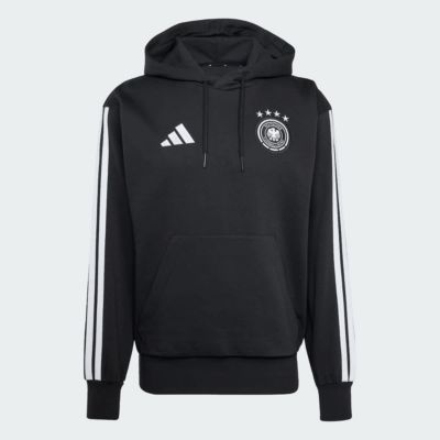 adidas Men's Soccer National Teams Germany National Team FIFA x World Cup Alphaskin Fleece Hoodie, Black, XL