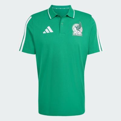 adidas Men's Soccer National Teams Mexico National Team FIFA x World Cup Alphaskin Polo, Green, Small
