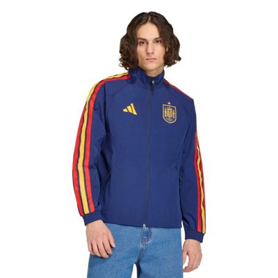 adidas Men's Soccer National Teams Spain National Team 2026 Home Full-Zip Game Day Anthem Jacket