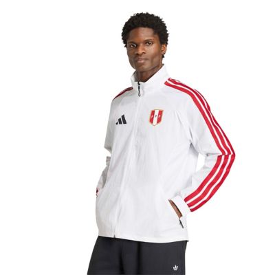 adidas Men's Soccer National Teams Peru National Team 2026 Home Full-Zip Game Day Anthem Jacket