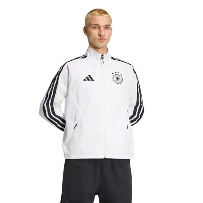 adidas Men's Soccer National Teams Germany National Team 2026 Home Full-Zip Game Day Anthem Jacket