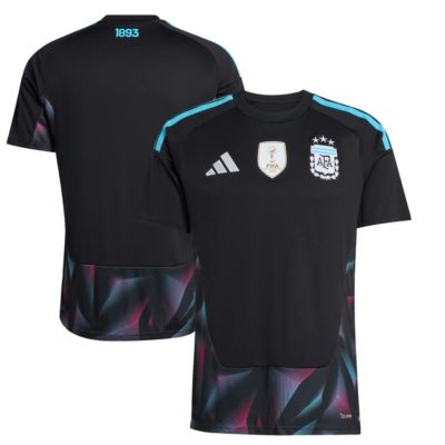 adidas Men's Soccer National Teams Argentina National Team FIFA x World Cup 2026 Goalkeeper Replica Jersey, Black, 2XL