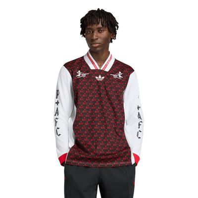 adidas Men's Premier League Arsenal x Places+Faces Lifestyler Long Sleeve Fashion Jersey