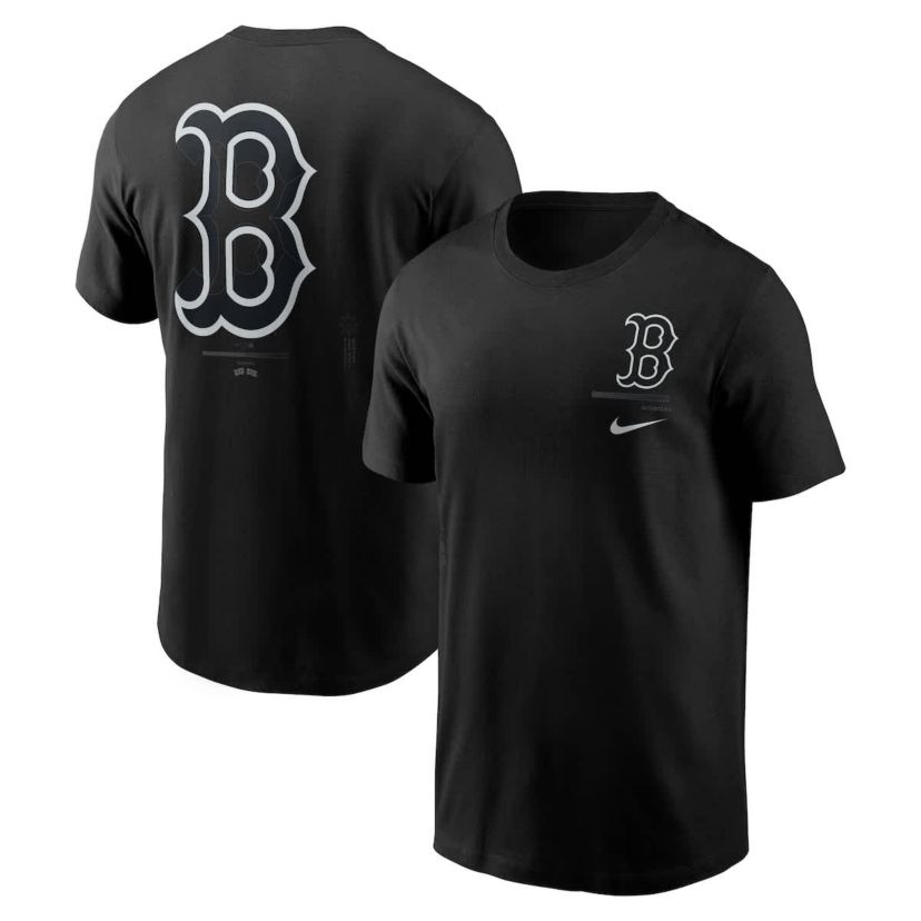 Boston Red Sox MLB Nike Boston Sox Bar Loading T-Shirt