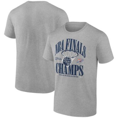 Men's NBA Fanatics Oklahoma City Thunder 2025 NBA Finals s Fade Away Retro T-Shirt
