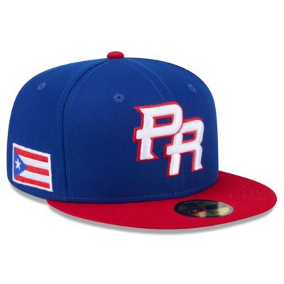 New Era Men's World Baseball Blue/Red Puerto Rico Baseball 2026 World Baseball Classic 59FIFTY Fitted Hat