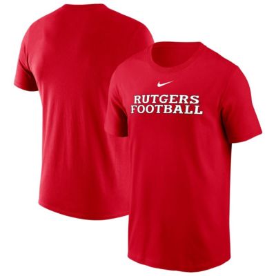 Men's Rutgers Scarlet Knights NCAA Nike Rutgers Knights Football Performance T-Shirt