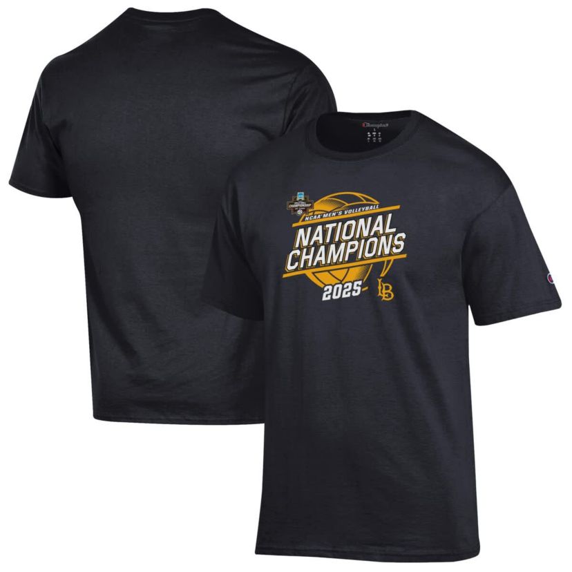 NCAA Cal State Long Beach The Beach 2025 NCAA Volleyball National s T-Shirt