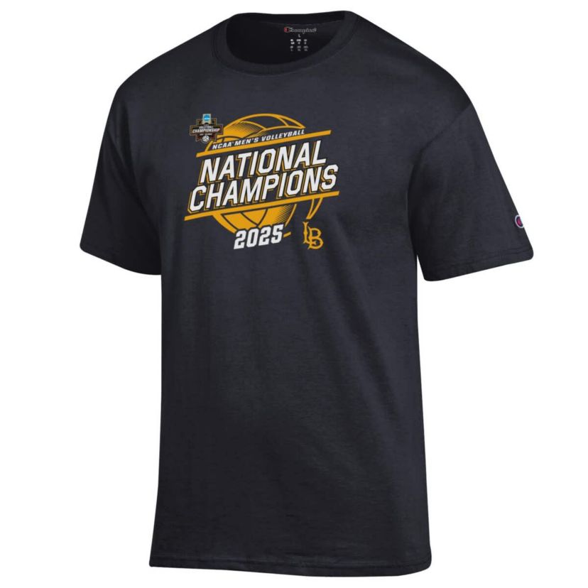 NCAA Cal State Long Beach The Beach 2025 NCAA Volleyball National s T-Shirt