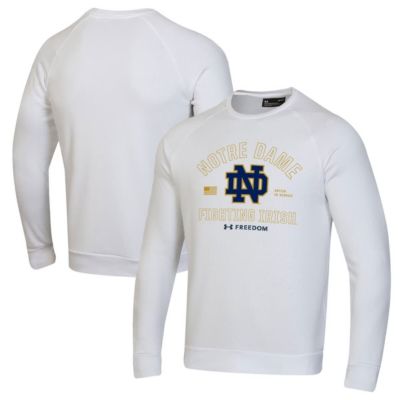 Men's NCAA Under Armour Notre Dame Fighting Irish Freedom Rival Fleece Sweatshirt