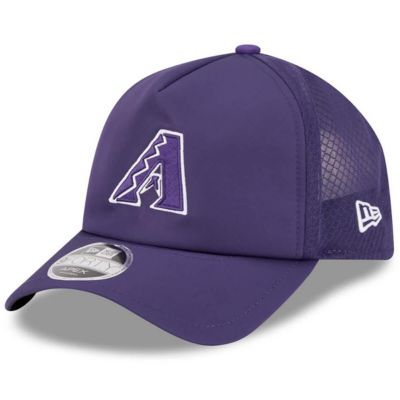 New Era Men's MLB Arizona Diamondbacks 2026 Batting Practice Alternate Apex 9FORTY Adjustable Hat, Purple