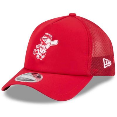 New Era Men's MLB Cincinnati Reds 2026 Batting Practice Alternate Apex 9FORTY Adjustable Hat