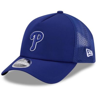 New Era Men's MLB Philadelphia Phillies 2026 Batting Practice Apex 9FORTY Adjustable Trucker Hat