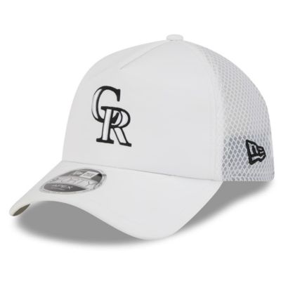 New Era Men's MLB Colorado Rockies 2026 Batting Practice Apex 9FORTY Adjustable Trucker Hat