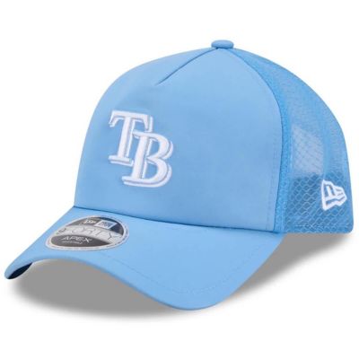 New Era Men's MLB Light Tampa Bay Rays 2026 Batting Practice Apex 9FORTY Adjustable Trucker Hat